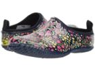 Western Chief Blooming Garden Clog (navy) Women's Clog Shoes