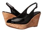 Vaneli Emine (black Mag Patent) Women's Wedge Shoes