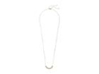 Michael Kors Brilliance Pave Beaded Adjustable Slider Necklace (gold) Necklace