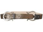 Leatherock Zaira Belt (black/pewter) Women's Belts