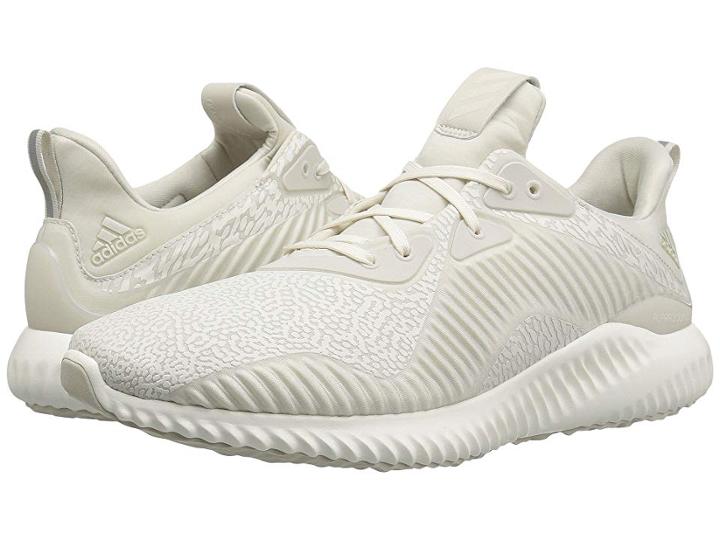 Adidas Running Alphabounce Em (talc/chalk White/talc) Women's Running Shoes