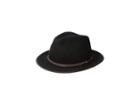 Scala Wool Felt Safari With Stitch (black) Safari Hats