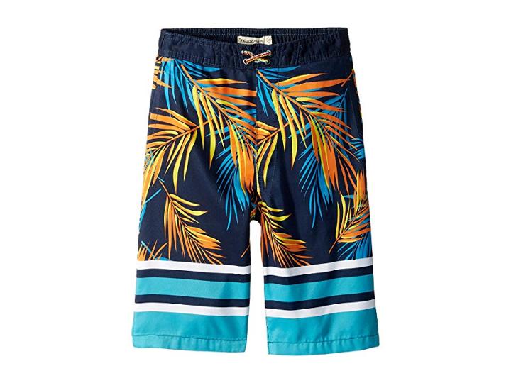 Appaman Kids Swim Trunks (toddler/little Kids/big Kids) (palm Beach) Boy's Swimwear