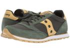 Saucony Originals Jazz Low Pro (dark Green/gold 2) Men's Classic Shoes