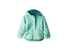 Columbia Kids Razzmadazzletm Jacket (little Kids/big Kids) (pixie Emboss/emerald) Girl's Coat
