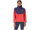 Puma 1/2 Zip Style Windbreaker (peacoat) Women's Coat