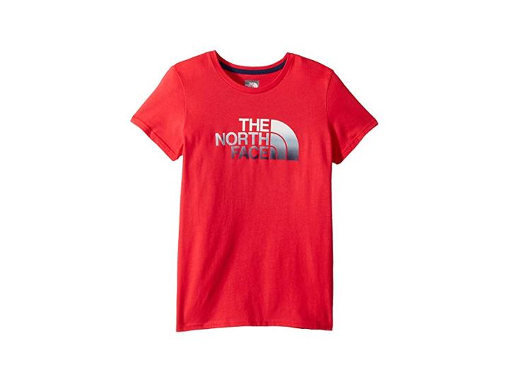 The North Face Kids Short Sleeve Graphic Tee (little Kids/big Kids) (atomic Pink) Girl's Short Sleeve Pullover