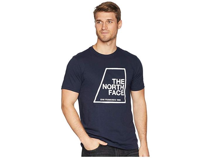The North Face Short Sleeve Retro Tee (urban Navy) Men's T Shirt