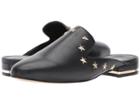 Michael Michael Kors Natasha Slide (black Smooth Calf/star Stud) Women's Slide Shoes
