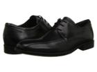 Ecco Edinburgh Perforated Tie (black) Men's Lace-up Bicycle Toe Shoes