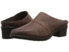 Walking Cradles Caden (brown Distressed Leather) Women's Clog Shoes