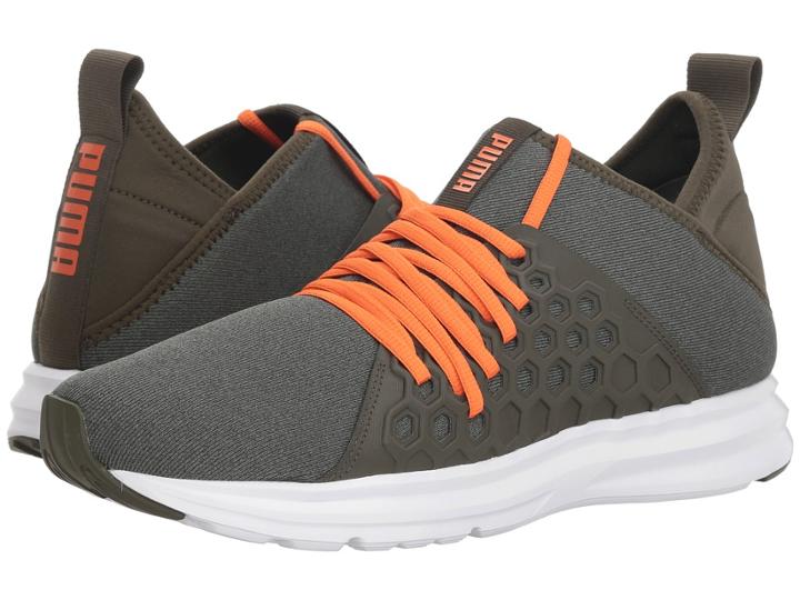 Puma Enzo Nf Mid (forest Night/firecracker) Men's Shoes