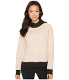 Lucy Full Potential Quilted Pullover (moonlight/lucy Black) Women's Long Sleeve Pullover