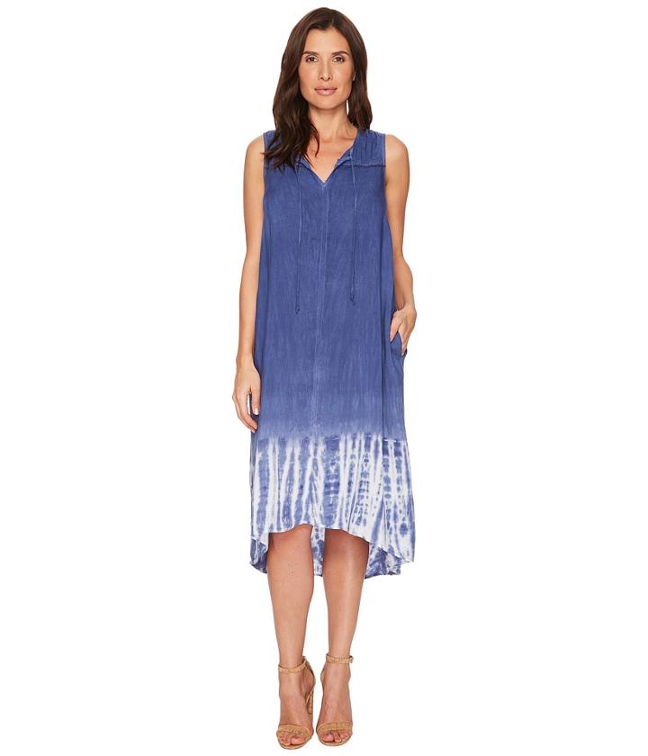 Fresh Produce Lowtide Ada Dress (moonlight Blue) Women's Dress