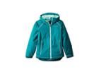 Columbia Kids Alpine Action Ii Jacket (little Kids/big Kids) (emerald/pixie/white) Girl's Coat