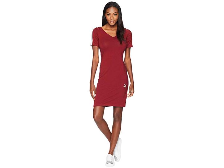 Puma Classics T7 Dress (pomegranate) Women's Dress