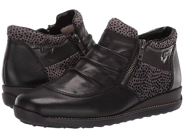 Rieker 44280 Daphne 80 (schwarz/grau/fumo) Women's Shoes