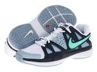 Nike Air Vapor Advantage (white/armory Navy/light Armory Blue/green Glow) Women's Tennis Shoes