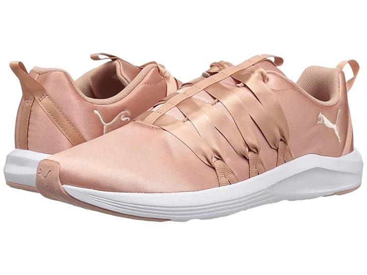 Puma Prowl Alt Satin (peach Beige/puma White) Women's Running Shoes