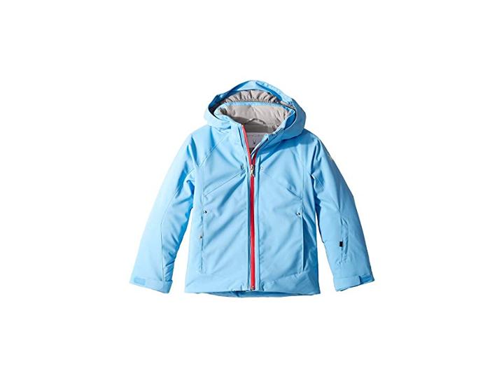 Spyder Kids Tresh Jacket (big Kids) (blue Ice/blue Ice/hibiscus) Girl's Coat