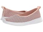 Fitflop Stripknit Ballerina (rose Gold) Women's Shoes