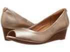 Clarks Vendra Daisy (gold Metallic Leather) Women's Shoes