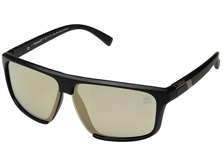 Timberland Tb9135 (matte Black/green Polarized) Fashion Sunglasses