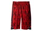 Nike Kids Dry Elite Stripe Print Basketball Short (little Kids/big Kids) (university Red/black/black) Boy's Shorts