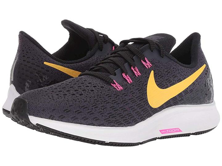 Nike Air Zoom Pegasus 35 (gridiron/laser Orange/black/pink Blast) Women's Running Shoes