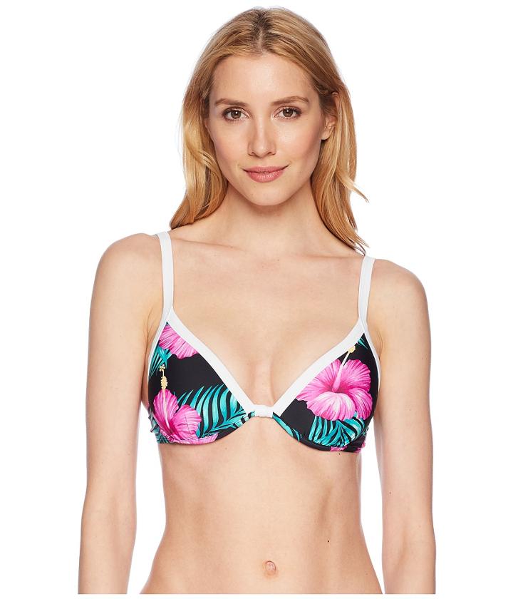 Body Glove Molokai Greta Bikini Top (black) Women's Swimwear