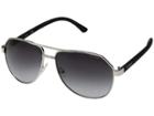 Guess Gf5044 (shiny Light Nickeltin/gradient Smoke) Fashion Sunglasses