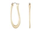 The Sak Small Oval Hoop Earrings (gold) Earring
