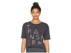 New Balance Release Layer Tee (black Heather) Women's Clothing