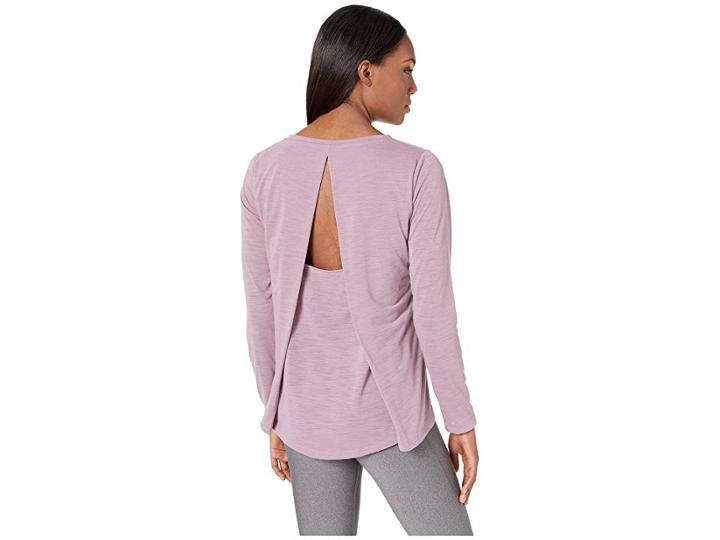 Under Armour Ua Whisperlight Long Sleeve (purple Prime/purple Prime/tonal) Women's Clothing