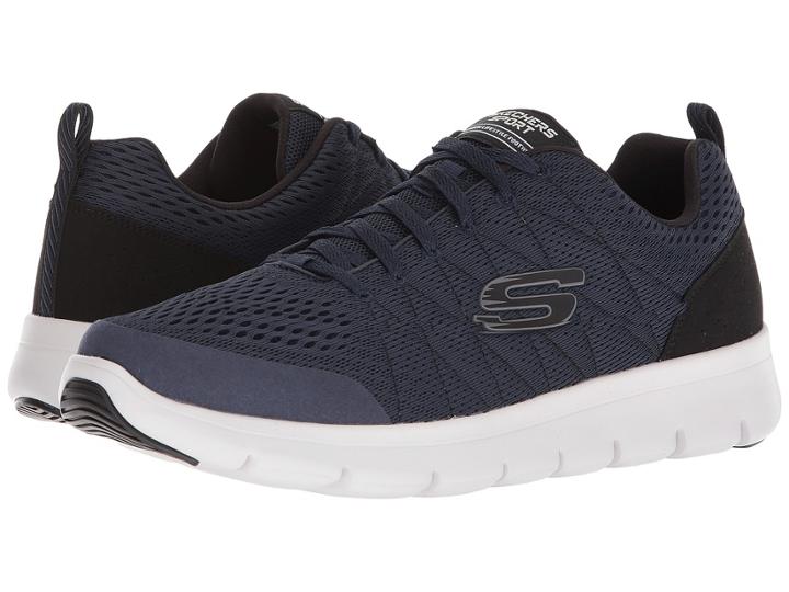 Skechers Marauder Mershon (navy/black) Men's Shoes