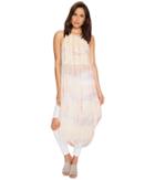 Free People Remember When Maxi Top (ivory Combo) Women's Sleeveless