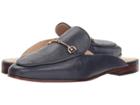 Sam Edelman Linnie (baltic Navy Modena Calf Leather) Women's Clog/mule Shoes