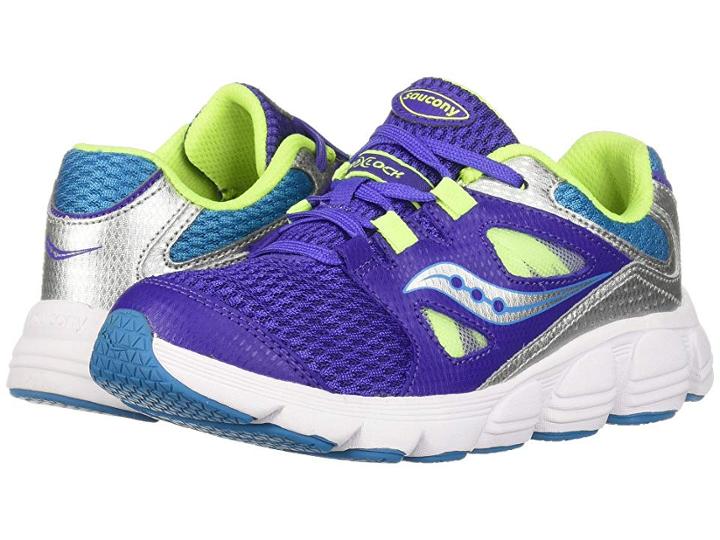 Saucony Kids Kotaro 4 (big Kid/little Kid) (purple/blue) Girls Shoes