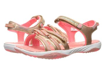 Jambu Kids Lowi (toddler/little Kid/big Kid) (rose Gold/pink) Girls Shoes