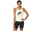 Nike Air Tank Graphic (luminous Green/black) Women's Sleeveless
