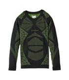 Spyder Kids Racer Long Sleeve Top (big Kids) (black/fresh) Boy's Long Sleeve Pullover