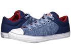 Converse Kids Chuck Taylor(r) All Star(r) High Street Heather Textile Fundamentals Slip (little Kid/big Kid) (navy/glacier Grey/white) Boys Shoes