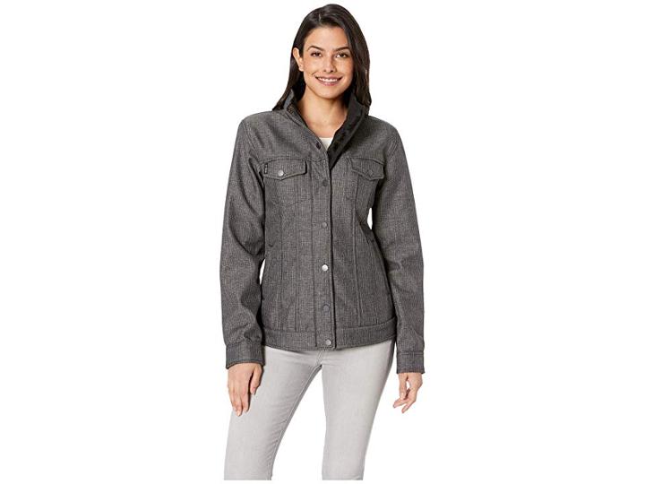 Cinch Softshell Trucker Jacket (gray) Women's Coat