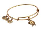 Alex And Ani International Exclusive Sea Turtle Bracelet (gold) Bracelet