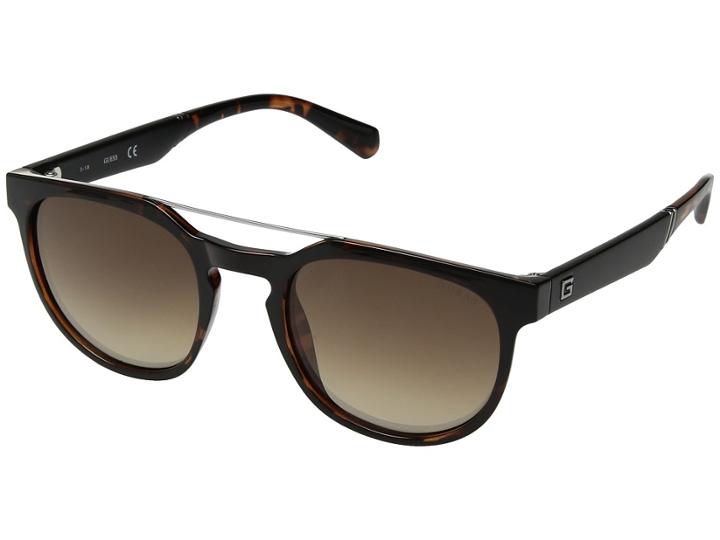 Guess Gu6929 (dark Havana/brown Mirror) Fashion Sunglasses