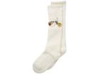 Thorlos Express Yourself Cheer Over The Calf Single Pair (white) Crew Cut Socks Shoes