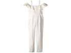 Bardot Junior Elle Jumpsuit (big Kids) (ivory) Girl's Jumpsuit & Rompers One Piece
