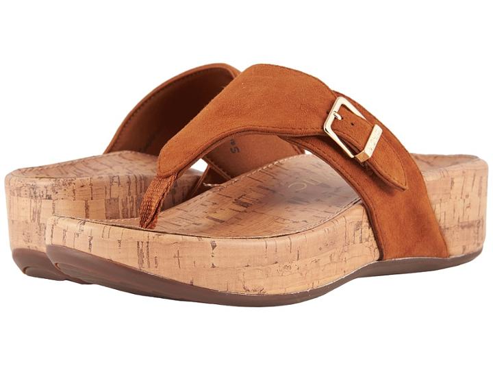 Vionic Marbella (caramel) Women's Sandals