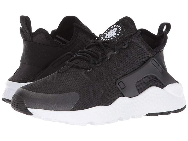 Nike Air Huarache Run Ultra (black/black/black/white) Women's Running Shoes