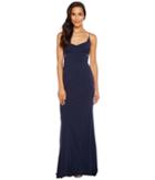 Adrianna Papell Jersey Modified Mermaid Gown (midnight) Women's Dress